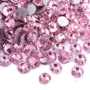 Light rose rhinestones 