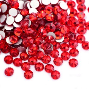 Light siam rhinestones 