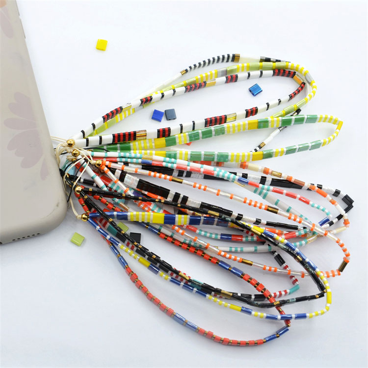 tila beads phone chain