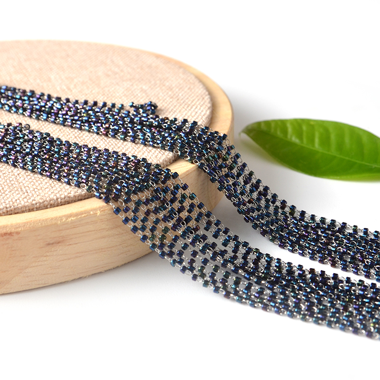 miyuki beads chains