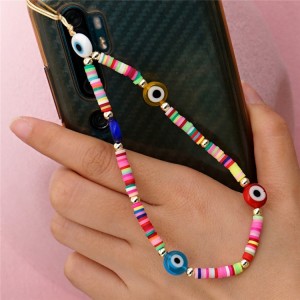 2021 new design mobile phone chain cute,colorful hand made cell phone lanyard string