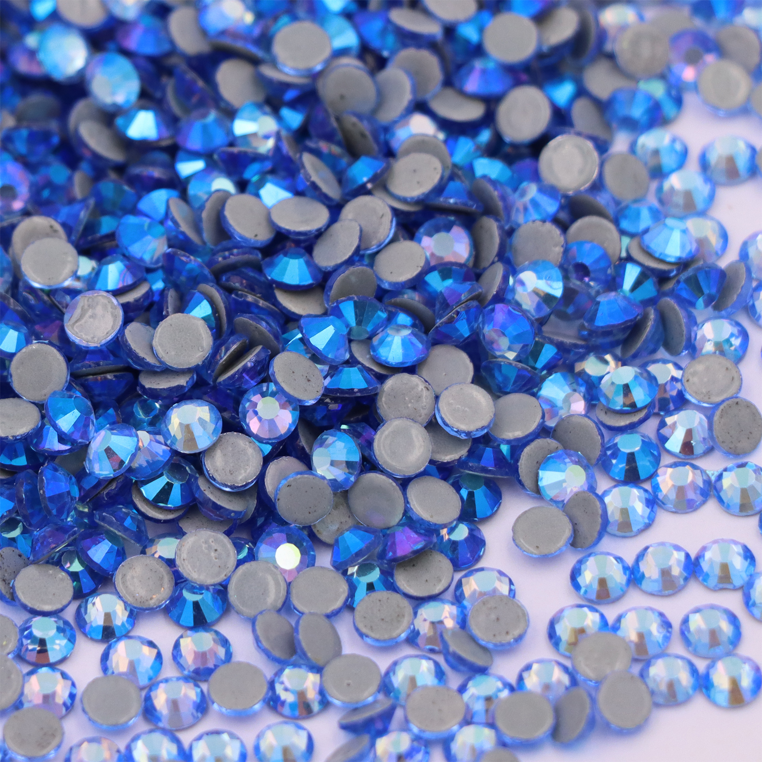  Light Sapphire AB hot fix rhinestones 