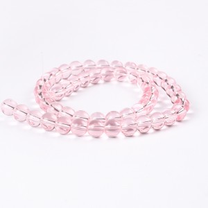Colorful Round Glass Beads for Jewelry Making