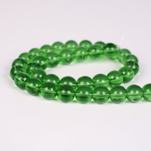 Colorful Round Glass Beads for Jewelry Making
