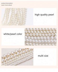 3/4/5/6/8/10mm Fancy Natural Pearl Beads for Jewelry Making