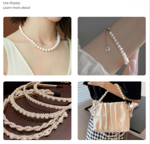 3/4/5/6/8/10mm Fancy Natural Pearl Beads for Jewelry Making